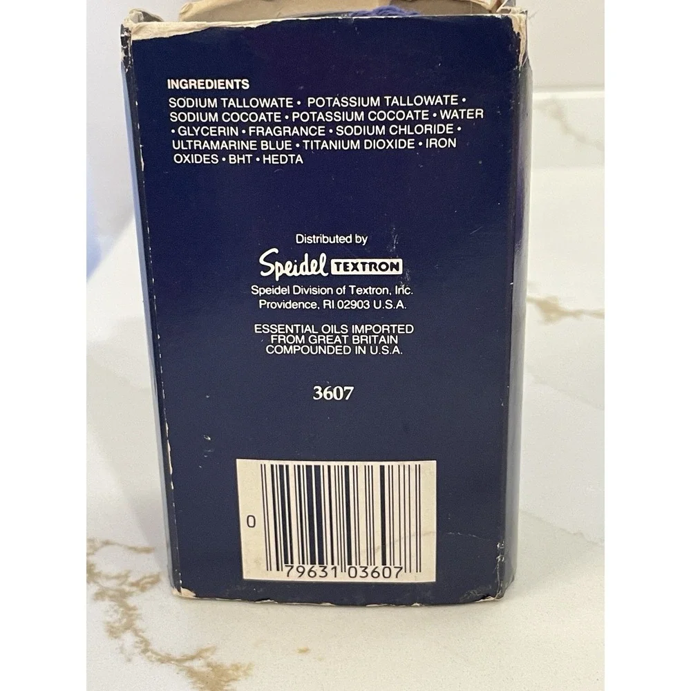Vintage British Sterling Cologne Rope‎ Soap & Shampoo Scented 6.5 oz FLAW READ